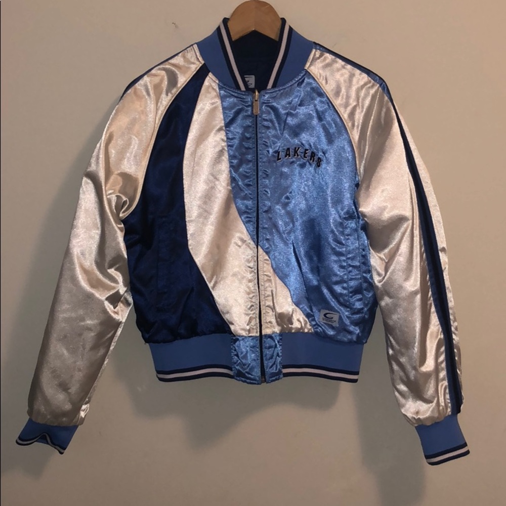 Vintage Carl Banks NBA Los Angeles Lakers Starter Jacket - Picture 2 of 16